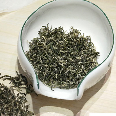 松阳香茶高山云雾明前炒青绿茶2021新茶明前茶 手工茶