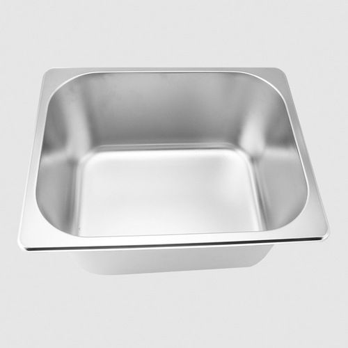 Thickened stainless steel fraction tray American style fraction plate 1/9 1/6 1/4 1/3 rectangular food tray