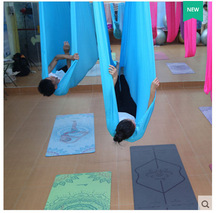 迪玛森无拼接弹力反重力空中瑜伽吊床 休闲吊床吊带直销