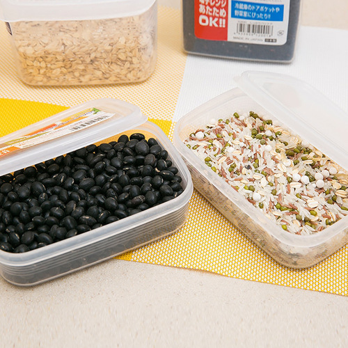 Japan imported crisper set refrigerator special seafood frozen storage box fruit and vegetable refrigerated sealed box