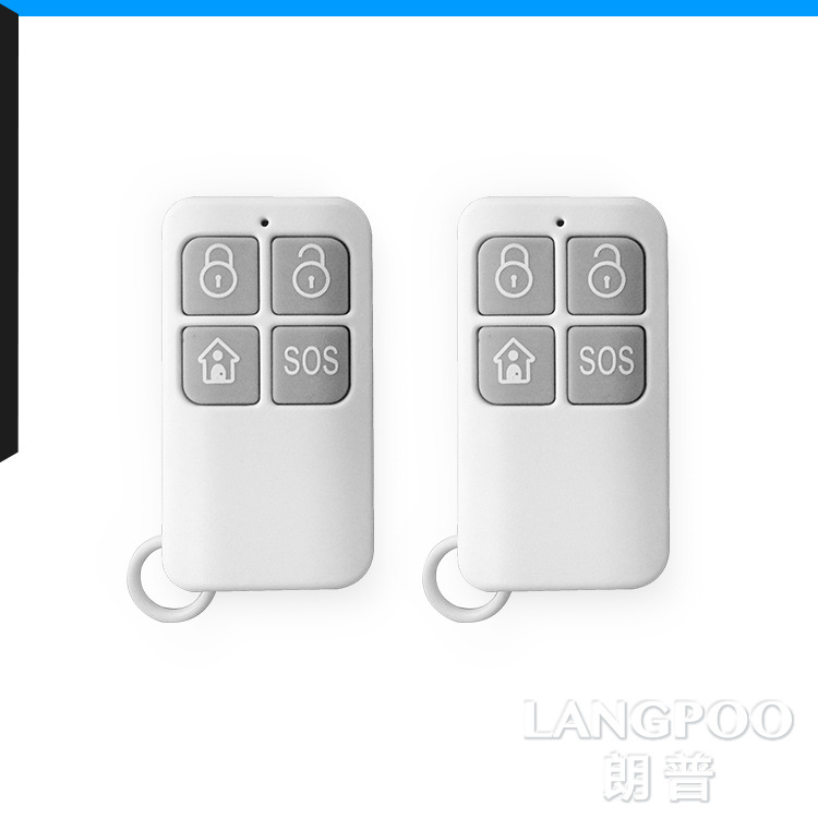 批发无线智能遥控器 4键灵敏报警主机控制器按钮便携防盗