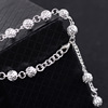 Silver retro bracelet, jewelry, Korean style, Chinese style, wholesale