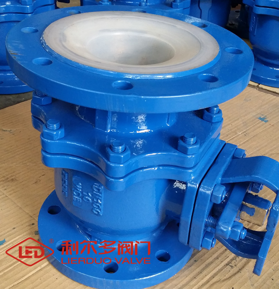 衬氟球阀Q41F46-16C 钢衬四氟球阀