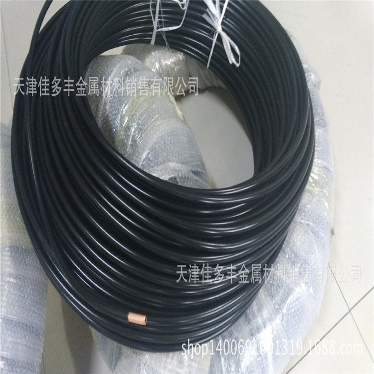 宜宾 资阳 乐山 6*1 8*1 8*1.5 10*1 12*1 16*1护套PVC包塑紫铜管