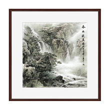 32-140蜀墨轩国画字画 吴一帆山水画客厅装饰画高仿真画芯批发