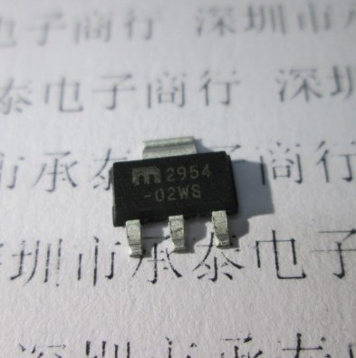 稳压器 MIC2954-02WS 2954-02WS SOT223 全新进口原装