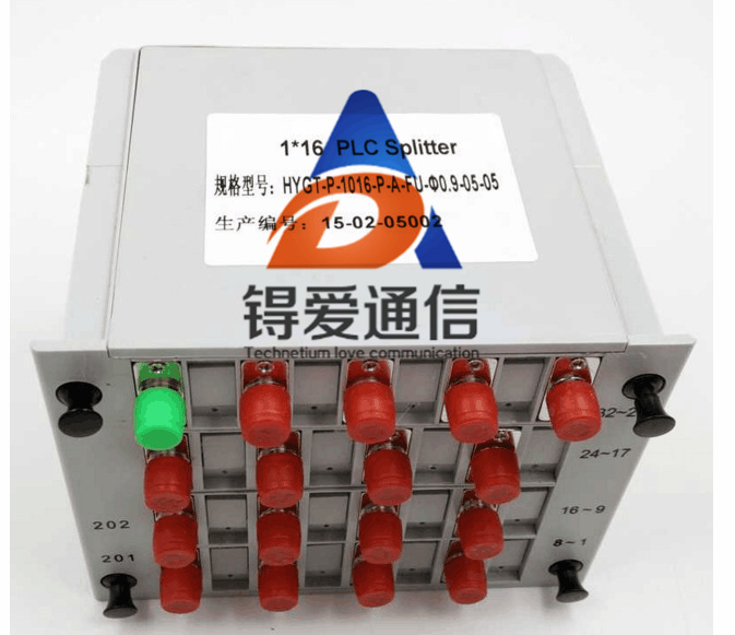 1分32分光器插片式一分八插卡式PLC光纤分路器电信级FC