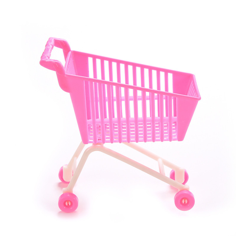 Doll accessories supplied directly by Kelly Guoguojia supermarket shopping cart plastic toy accessories manufacturer