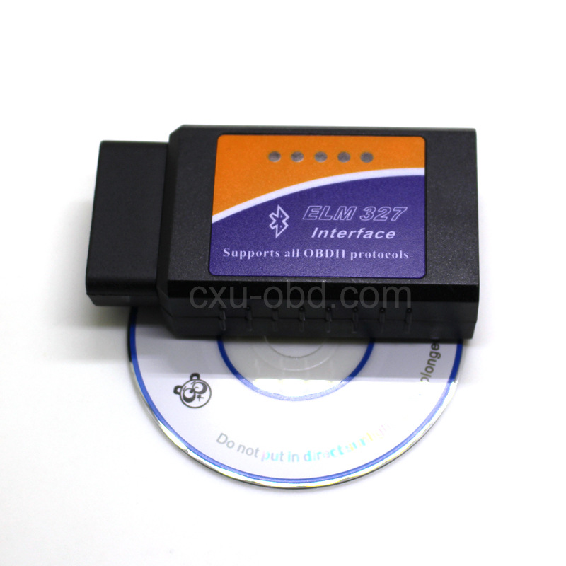 ELM327 Bluetooth OBD2汽车故障诊断仪油耗检测仪蓝牙版本V2.1