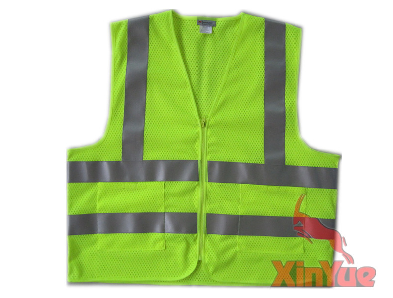 Factory Outlet Reflective vest Warp cloth fluorescence Reflective vests Nighttime outdoors protect Reflective clothing