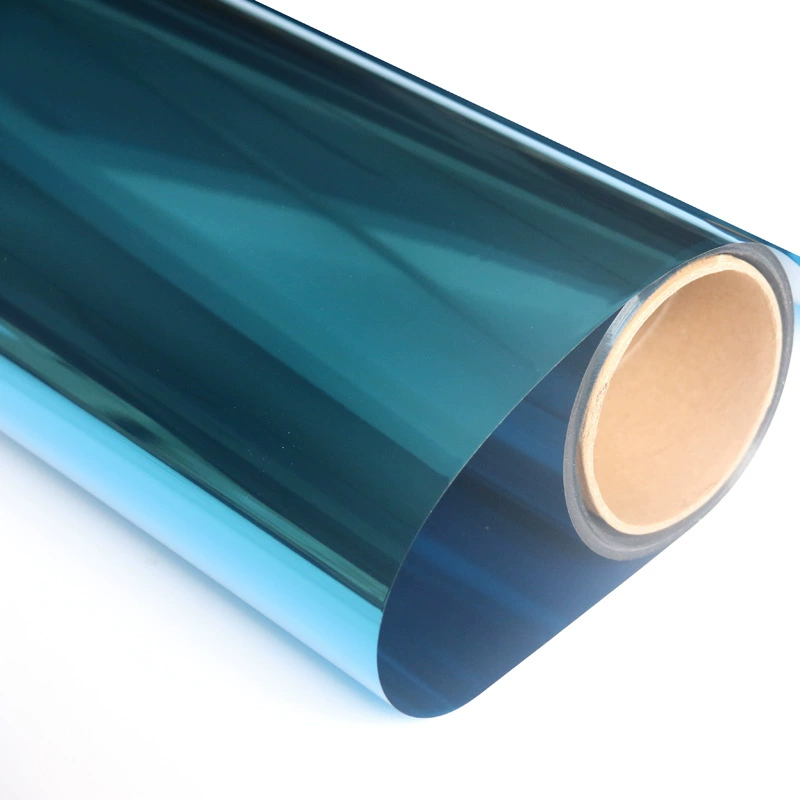 Фабричная прямая темно-синяя стеклянная пленка, Солнцезащитная пленка Blue Silver, теплоизоляция Blue Silver, Взрывозащищенная Анти-ультрафиолетовая пленка