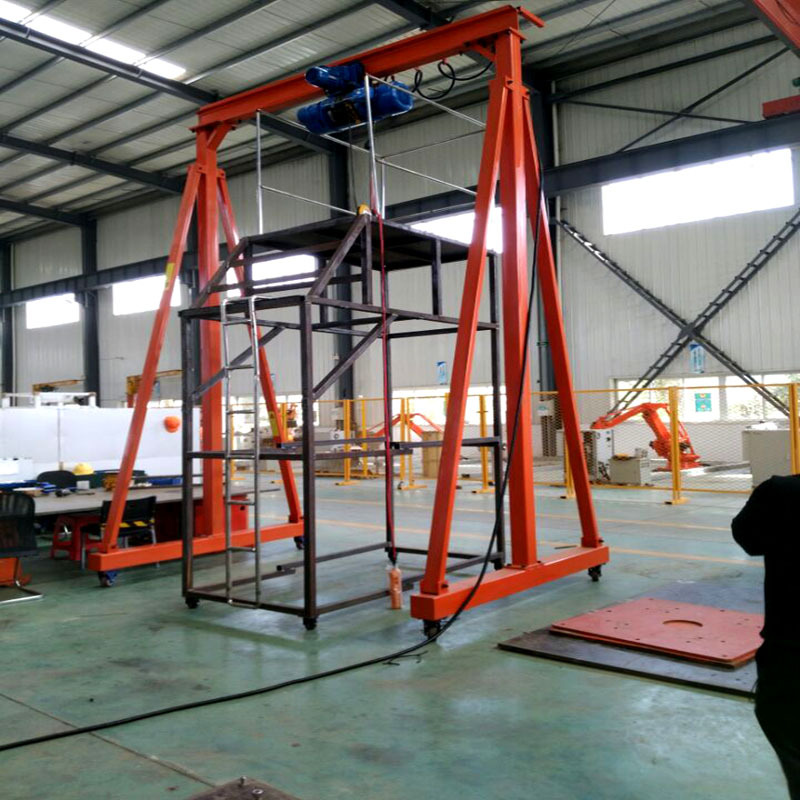 制造轻型单梁龙门架0.5吨1吨2吨3吨5吨10吨移动式小型起重机