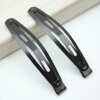 Fashion BB clip, a drop of water clip, a black alloy hair clip 2 yuan wholesale Taobao gift