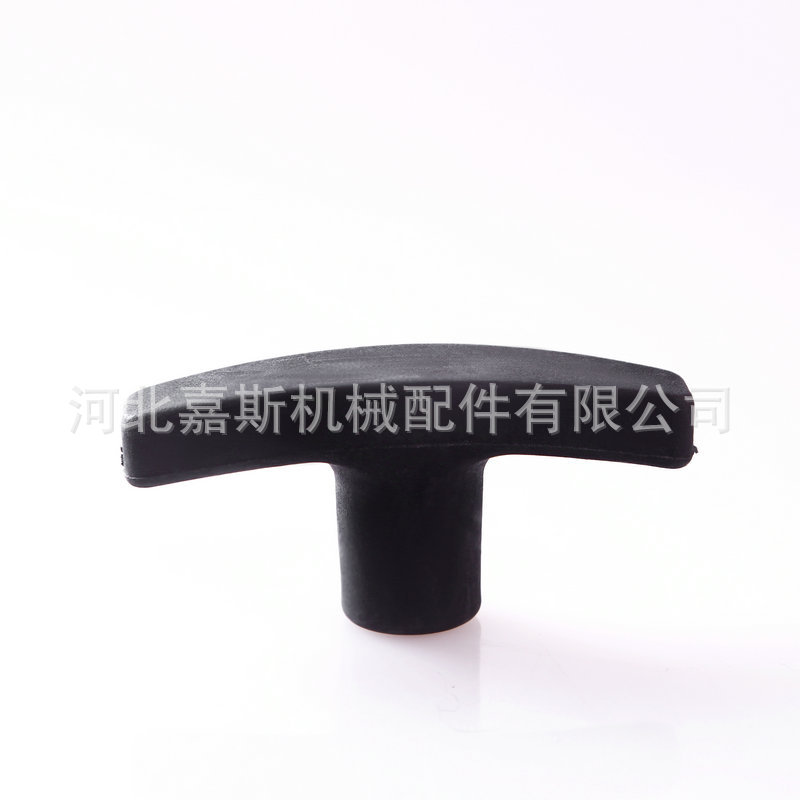 厂家批发 增强尼龙T型磨砂把手螺丝螺杆 哑光黑色丁字形t型把手