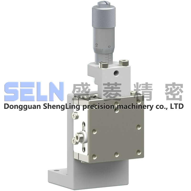 供应Z轴LBV25-C2 尺寸25*25 直线滚珠型轴承钢手动微调架位移平台