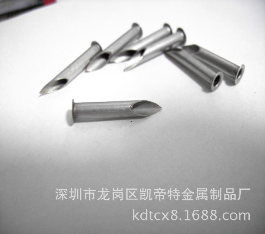 现加工毛细管封头 卷边 切角  打孔 开槽 切斜口加工