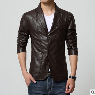 Veste en cuir homme - Ref 3443720 Image 8