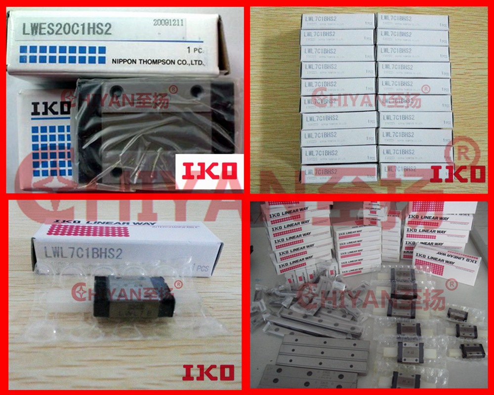 IKO直线导轨滑块 LWETC15  LWET15线性滑动滚珠导轨滑块