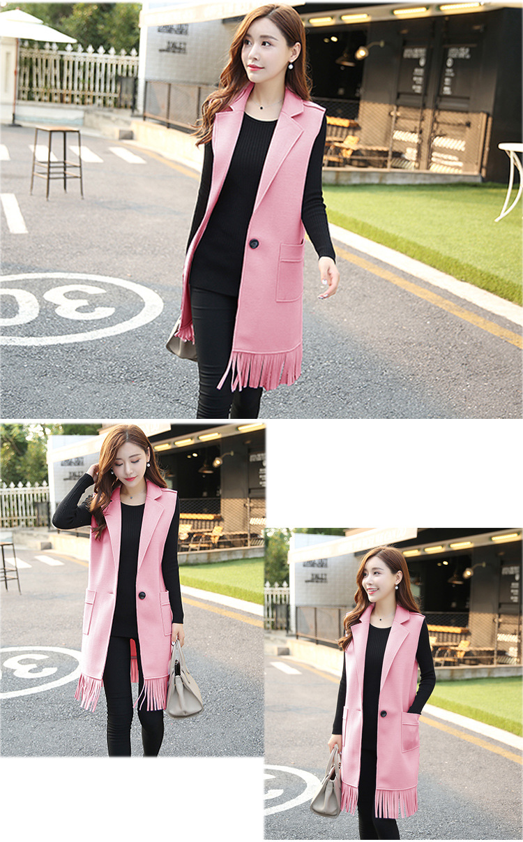 Gilet femme en Sergé - Ref 3316982 Image 31