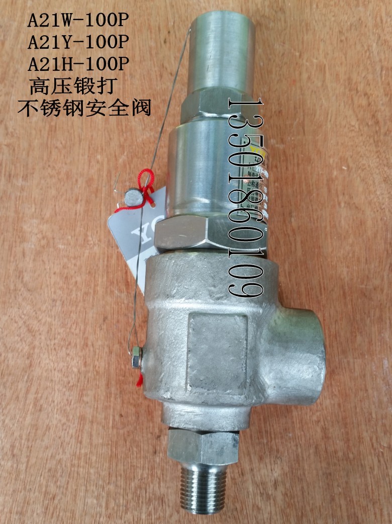 A21Y-100P A21W A21H 304不锈钢弹簧微启式 安全阀 DN10 15 20 25