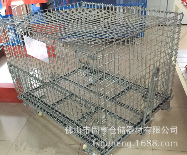 非标仓储笼折叠式仓库笼蝴蝶笼铁笼金属网框铁网箱-阿里巴巴