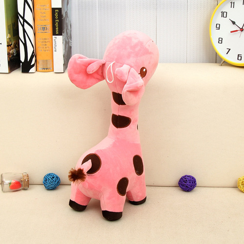 Giraffe Sika Deer Wedding Event Gifts Fawn Ornaments Rag Doll Creative Plush Toy Doll Wholesale