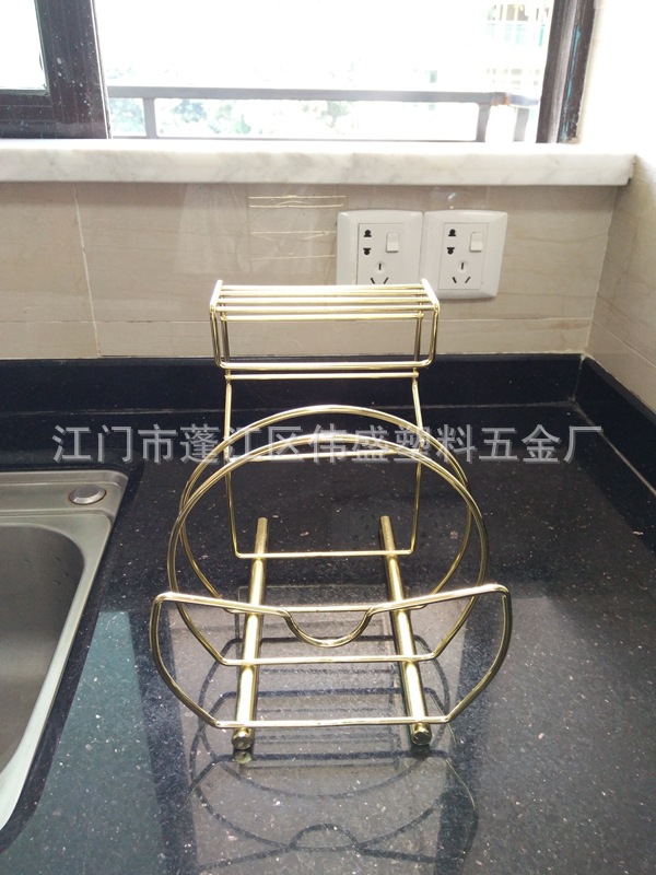 刀架砧板架－金色