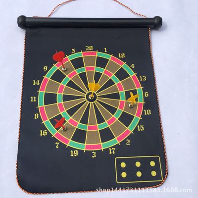 15寸植绒磁性飞镖盘比赛专用家庭练习教育系统采购用品