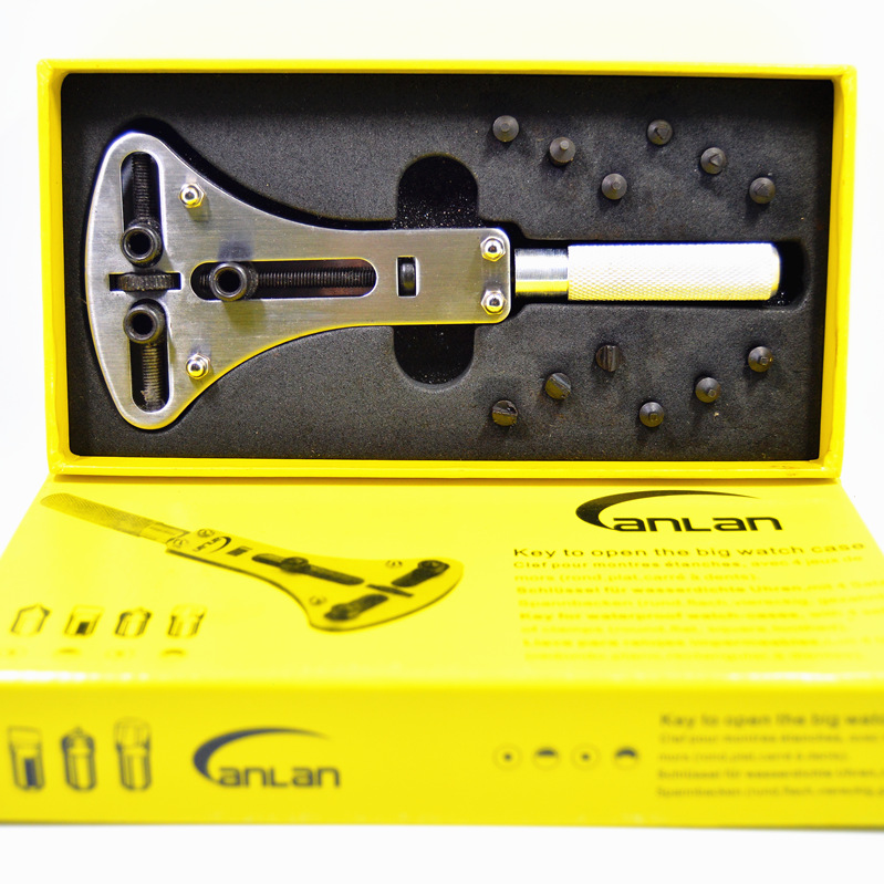 加大特大三爪开表器 三脚开 手表扳手 开手表后盖  修表工具