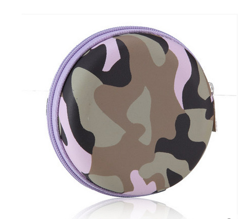 蓝牙耳机包 EVA数码收纳包 3C数码配件包 圆形耳机包 小耳机包装