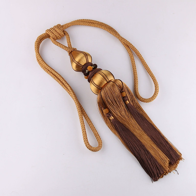 Фабрика прямая Тыква один шар вискоза кисточкой висит ухо занавески аксессуары занавески декоративные окна украшения оптом