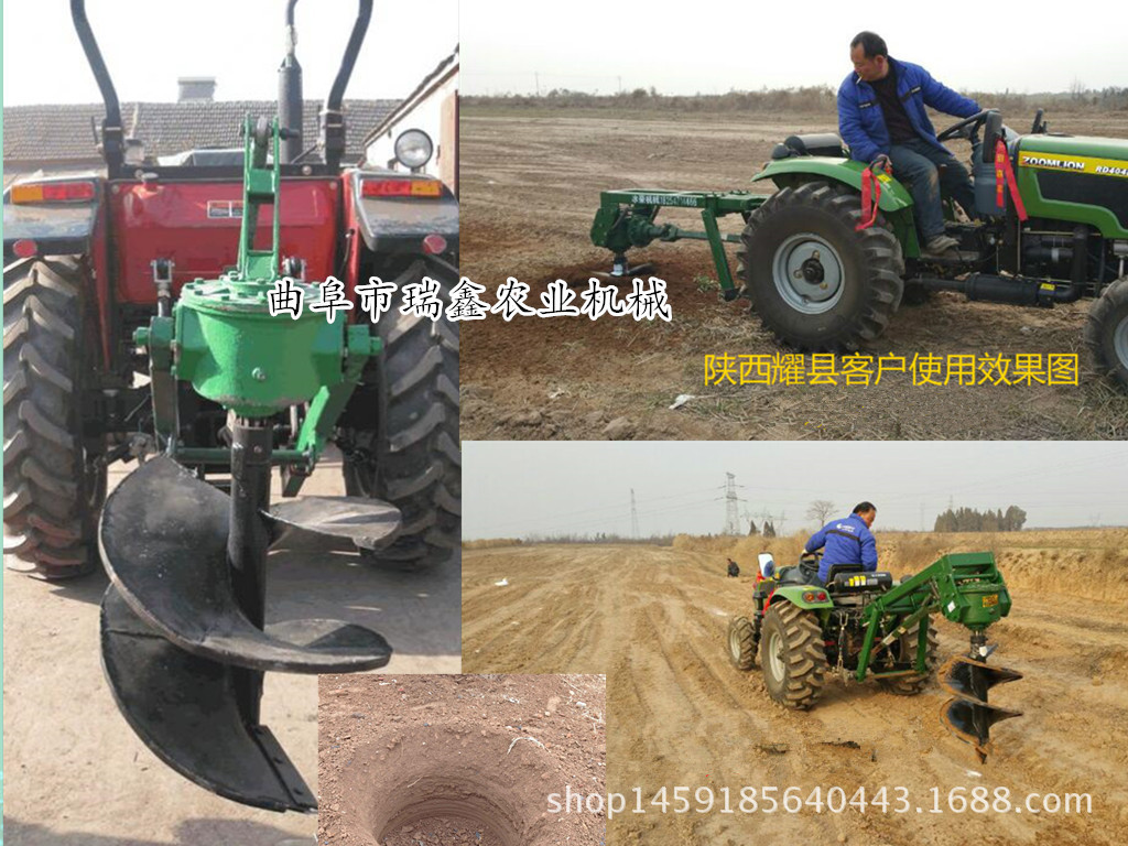 电杆挖坑机 果树打孔机图片 手提式汽油植树挖坑机