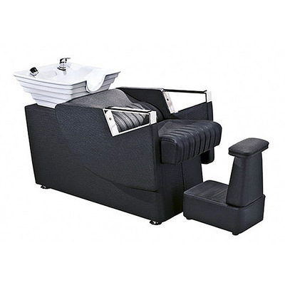 发廊洗头床 美发洗头床陶瓷盆洗头床 冲水床理发店|ru