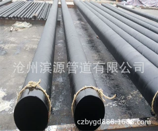 厂家现货 给排水地埋管道防腐钢管 426口径环氧树脂防腐螺旋钢管