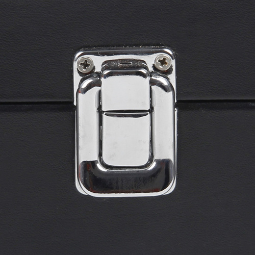Glasses Storage Box Jewelry Box Black PU Leather 8-Gate Transparent Jewelry Sunglasses Storage Box Wholesale