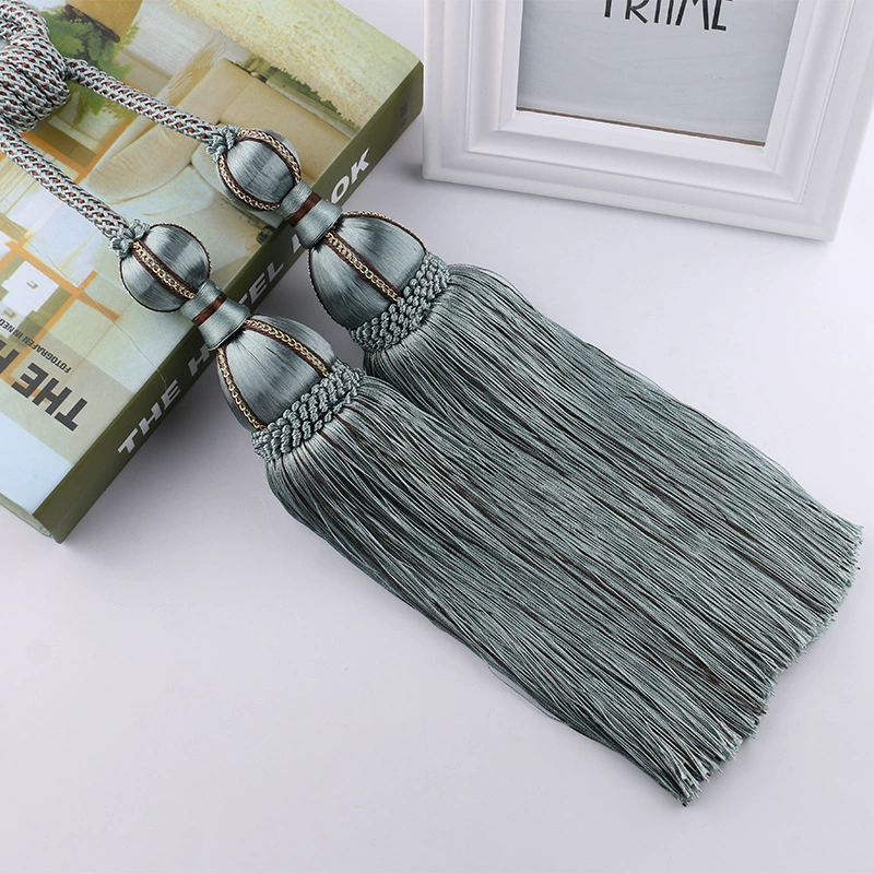 [Duo Man] вискоза кисточка висит мяч шип цепи двойной шар висит мяч занавес висит мяч Многоцветный в наличии оптом