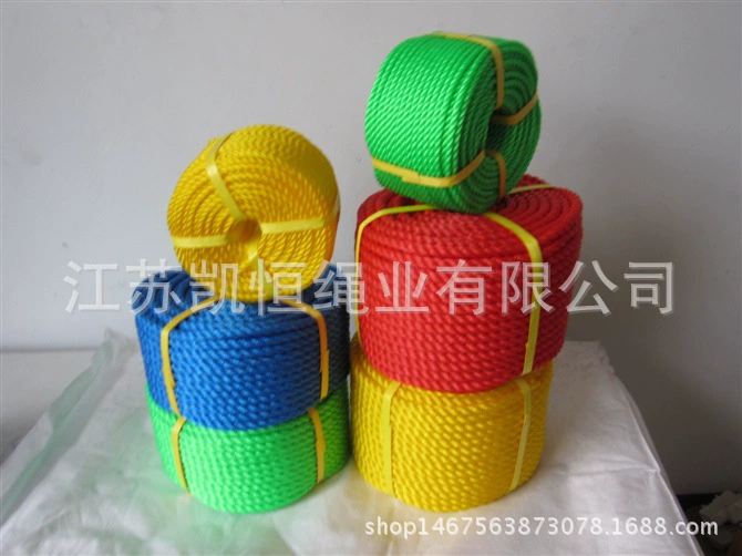 Фабрика прямых продаж Высокопрочная трехнитка PEPP, антивозрастная полиэтиленовая веревка | круглая шелковая веревка | полипропиленовая веревка