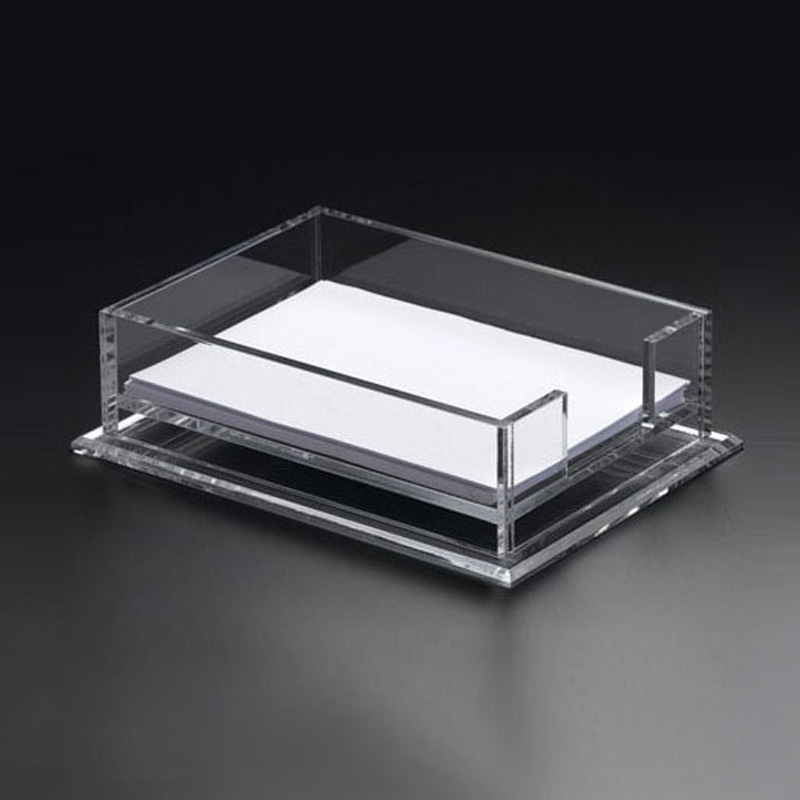 定制亚克力多功能便签盒企业商务会议开业开户促销实用礼品