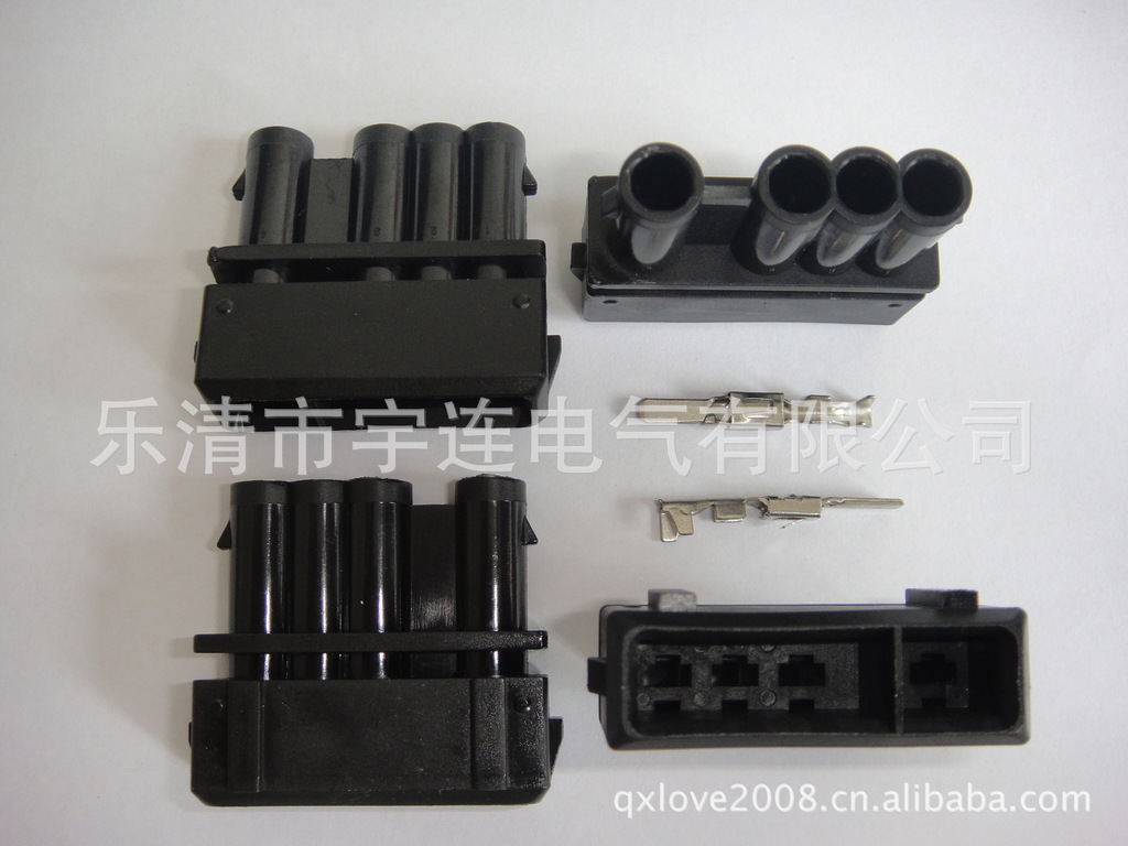【厂家供应】接插件 防水接插件 4孔防水连接器