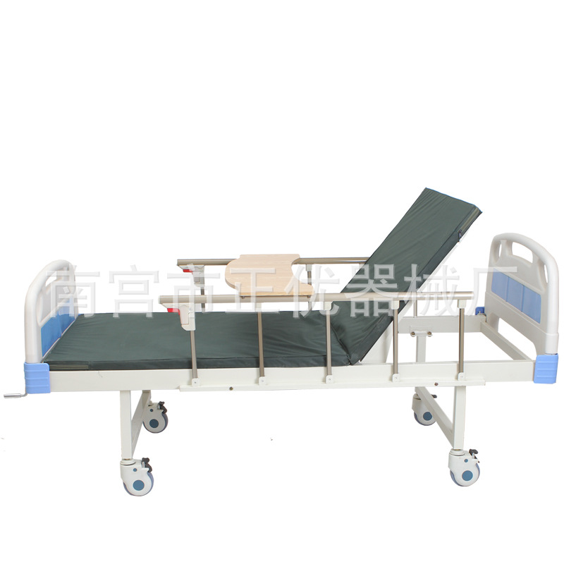 医院用输液病床门诊诊所医疗床 家用瘫痪老人多功能单摇护理床