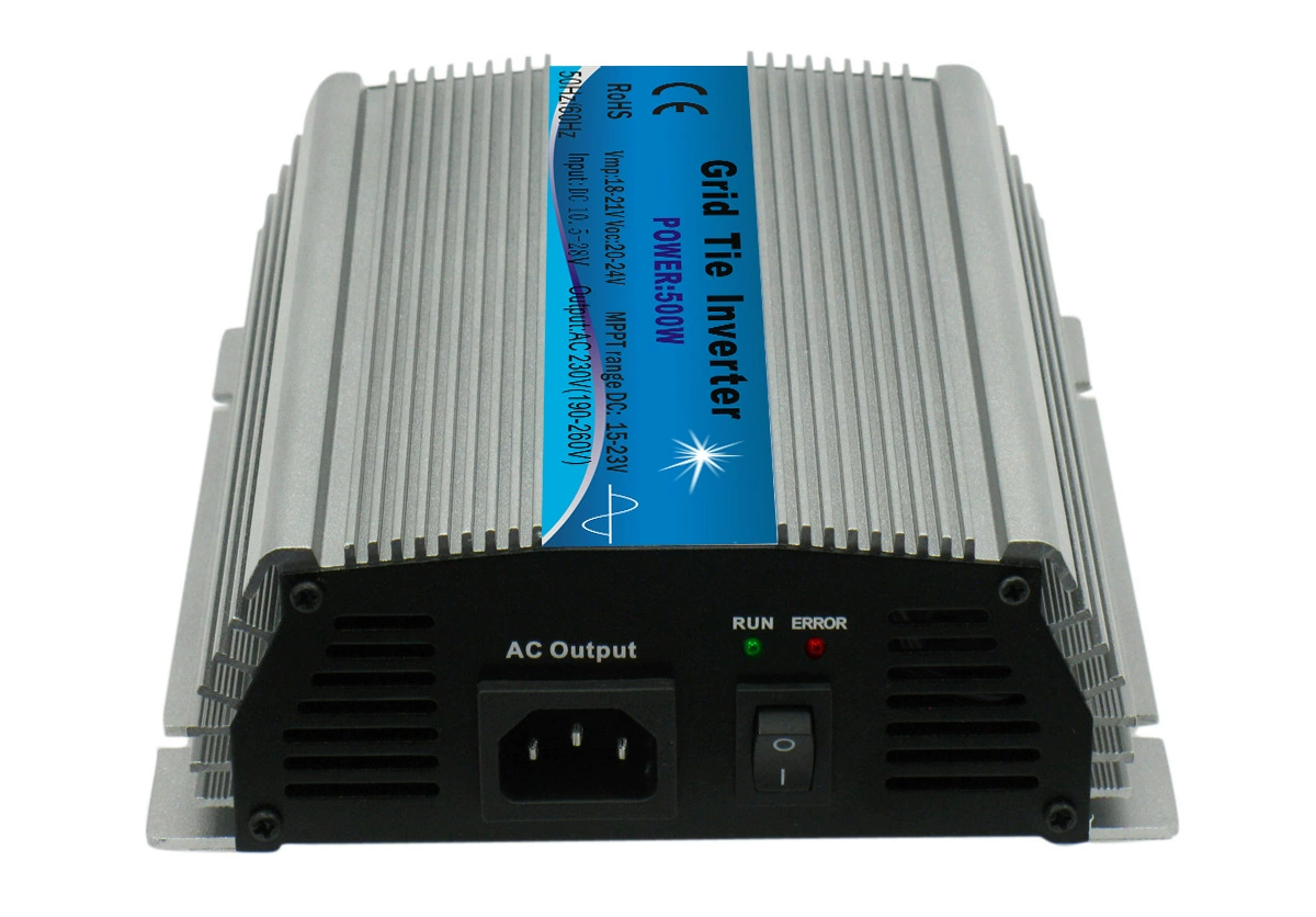 500W солнечный микроинвертор с подключением к источнику тока 10.5-28V 18V до 220V микроинвертор