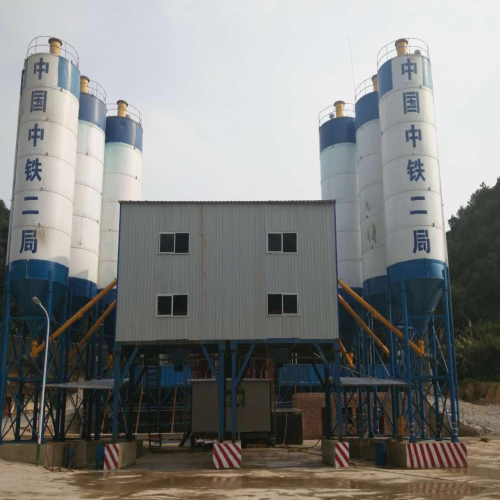 销售经济型混凝土HZS60站   双卧轴强制式 山东砼机械