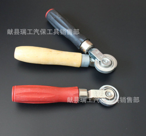 Tire repair compaction roller/pressure wheel rolling cold patching film/car tire repair tire repair tool car maintenance tool
