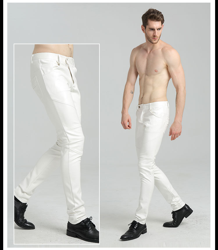 拼接皮裤4白色 (12)