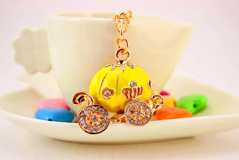 40g Weight Bag Charms Bag Accessories Type Rhinestones Inlay Material Alloy Material Pumpkin Pattern Animal Alloy Metal Valentine'S Day Mother'S Day Unisex 11