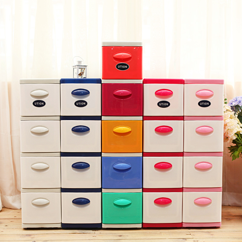 On behalf of Caught Chest of drawers TOILET Drawer Storage Plastic multi-storey thickening multi-storey Storage