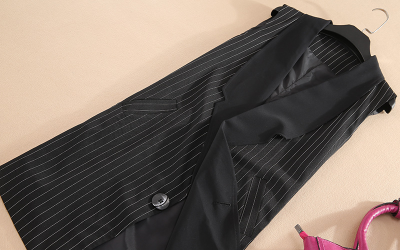 Gilet femme en Mélange de coton - Ref 3318387 Image 12