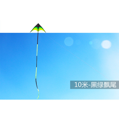 Weifang kite wholesale rainbow tail cloth patchwork red white blue black green three-dimensional tube kite tail floating tail tail wholesale