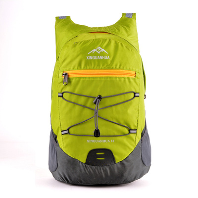 Manufactor wholesale fashion Ultralight travel Mountaineering skin fold outdoors motion knapsack Water splashing support customized