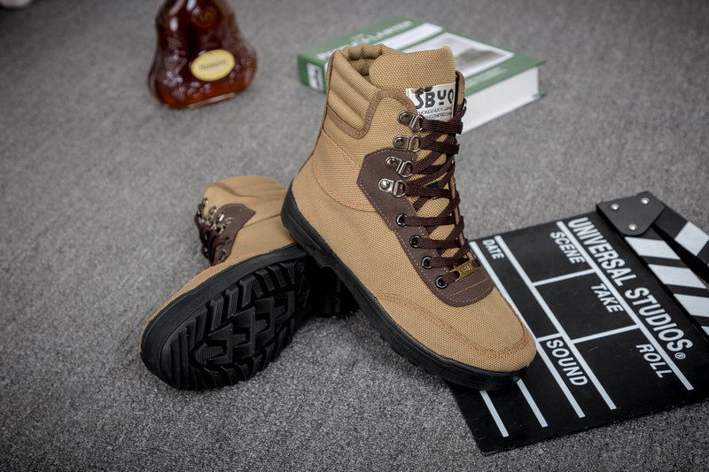 Bottes militaires en toile - porter - Ref 1397086 Image 15